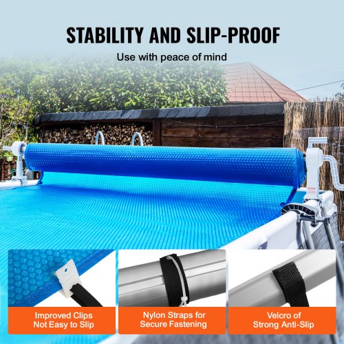 Pool Cover Reel Aluminum Solar Cover Reel 20 ft Above Ground Swimming Pool