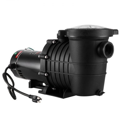 Above Ground Pool Pump 2 HP 110 GPM Max Flow Single Speed Swimming Pool
