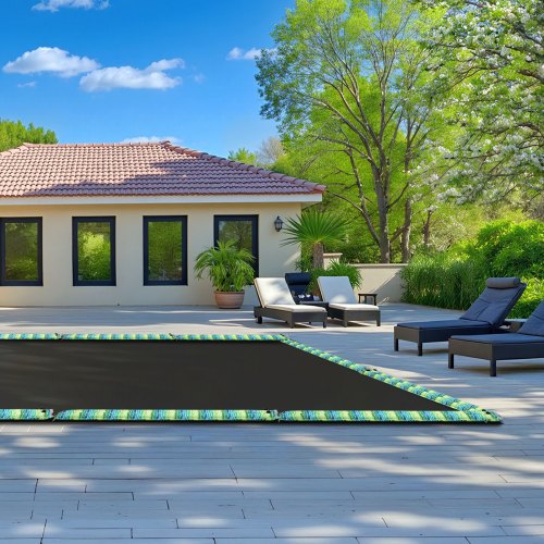 Pool Cover Water Bags 5 Packs 8 Ft Double Chamber Pool Cover Water Tubes