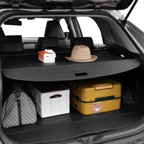 Retractable Cargo Cover Premium Leather Texture Trunk Cover AntiPeeping