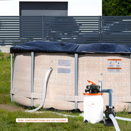 Sand Filter Pump for Above Ground Pools 10inch 1585 GPH 033 HP Swimming