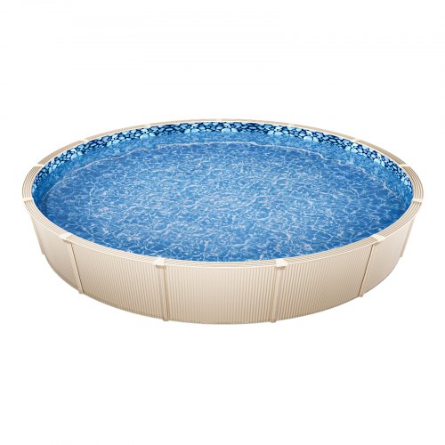 8ft Round Above Ground Pool Liner Overlap Pool Liners Standard Gauge