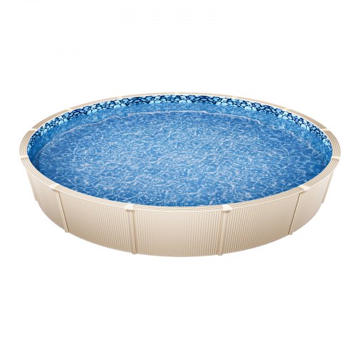 8ft Round Above Ground Pool Liner Overlap Pool Liners Standard Gauge