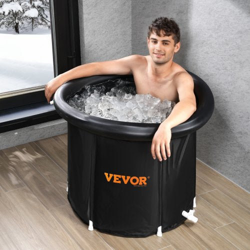 Ice Bath Tub for Athlete Cold Water Therapy Plunge Tub Inflatable Bathtub –