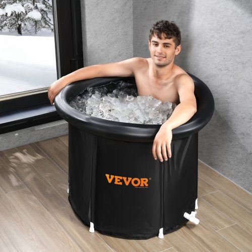 Ice Bath Tub for Athlete Cold Water Therapy Plunge Tub Inflatable Bathtub –
