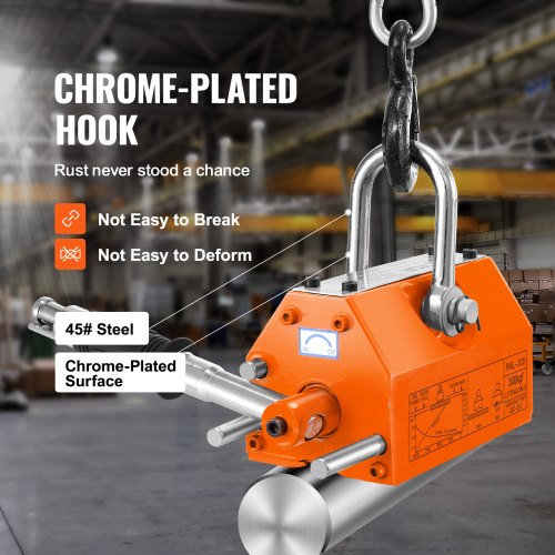 Magnetic Lifter 660 lbs300 kg Pulling Capacity 25 Safety Factor