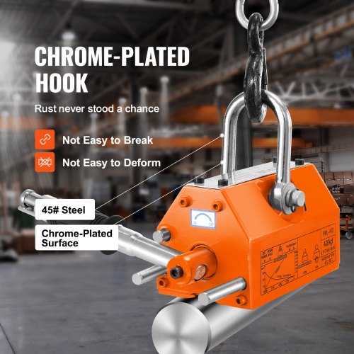 Magnetic Lifter 880 lbs400 kg Pulling Capacity 25 Safety Factor