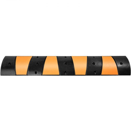 Rubber Speed Control Hump Dual Channel 2 Units 728 Length Supports Up to 22000