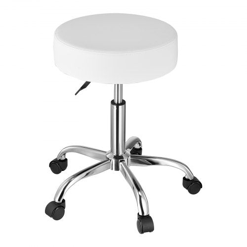Rolling Stool with Wheels 450 LBS Weight Capacity Round Rolling Stool