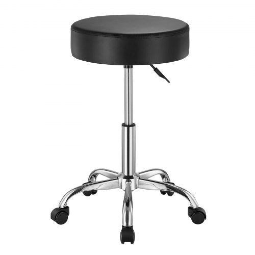 Rolling Stool with Wheels 450 LBS Weight Capacity Round Rolling Stool