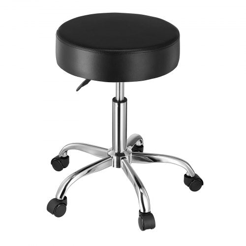 Rolling Stool with Wheels 450 LBS Weight Capacity Round Rolling Stool