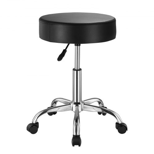Rolling Stool with Wheels 450 LBS Weight Capacity Round Rolling Stool