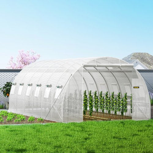 20 x 10 x 7 ft Walkin Tunnel Greenhouse Portable Plant Hot House