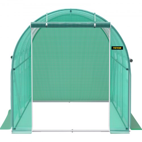 12 x 7 x 7 ft Walkin Tunnel Greenhouse Portable Plant Hot House with Galvanized