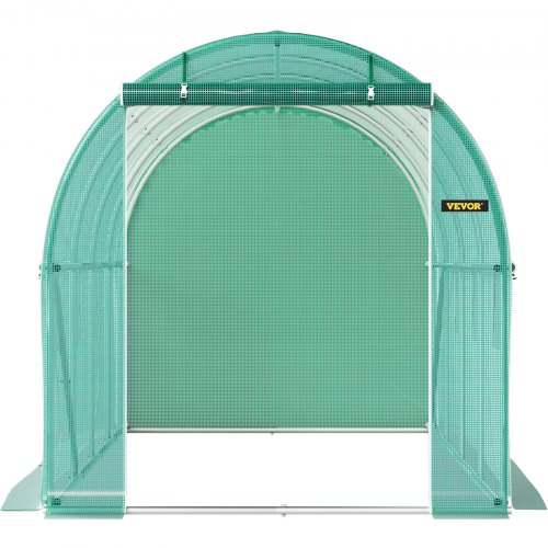 Walkin Tunnel Greenhouse 15 x 7 x 7 ft Portable Plant Hot House with Galvanized