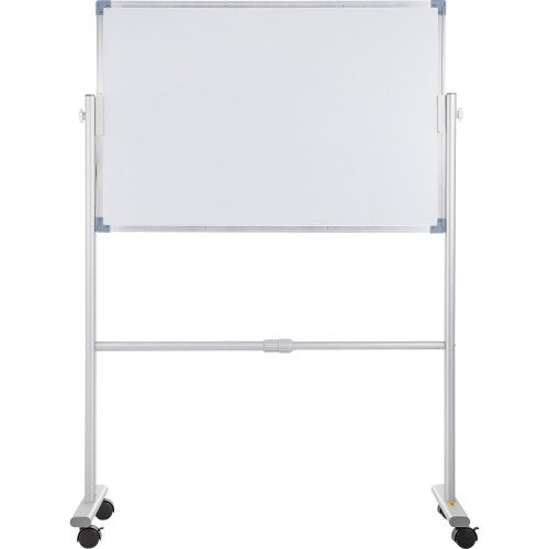 Mobile Magnetic Whiteboard 36 x 24 Inch Double Sided 360 Degree