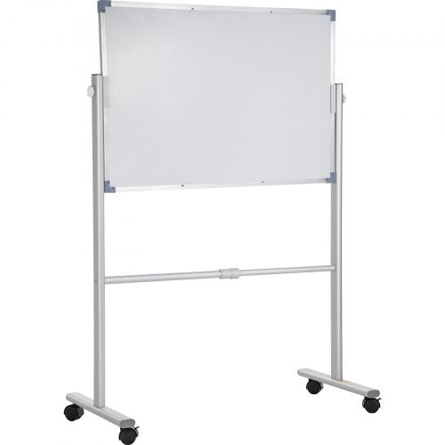 Mobile Magnetic Whiteboard 36 x 24 Inch Double Sided 360 Degree