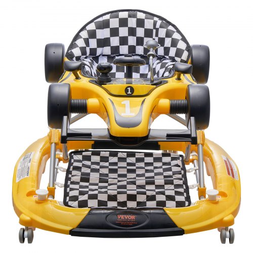 4in1 Baby Walker Foldable Baby Activity Center on Wheels Adjustable