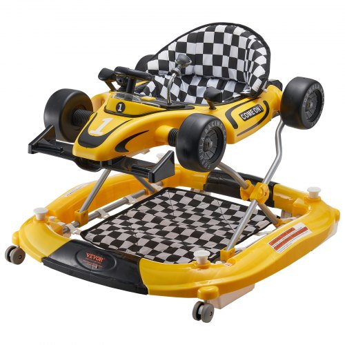 4in1 Baby Walker Foldable Baby Activity Center on Wheels Adjustable