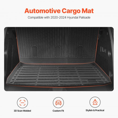 Cargo Mats Compatible Chevrolet Tahoe GMC Yukon 20212024 Custom Fit TPE