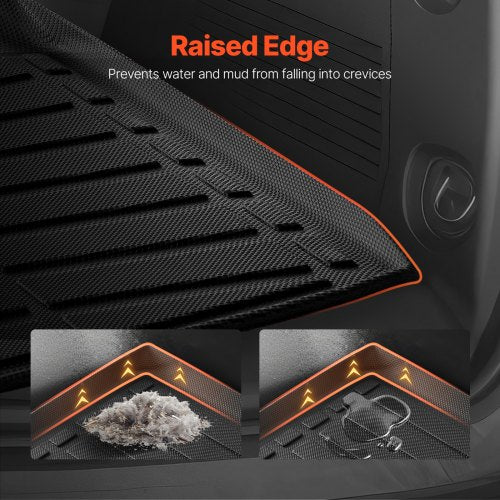 Cargo Mats Compatible Chevrolet Tahoe GMC Yukon 20212024 Custom Fit TPE