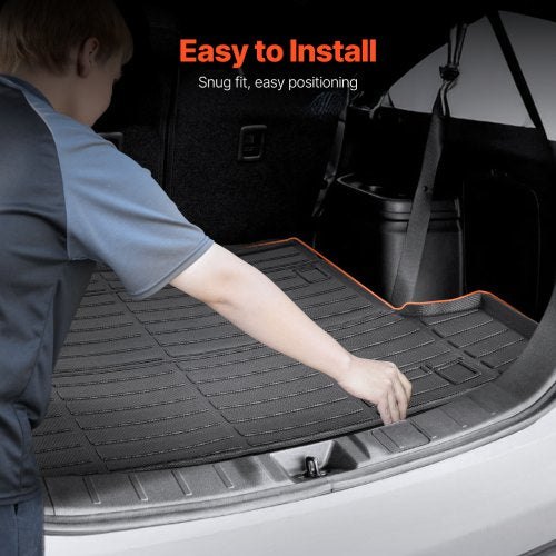 Cargo Mat Compatible with Toyota 4Runner 7 Seater 20102024 without Sliding