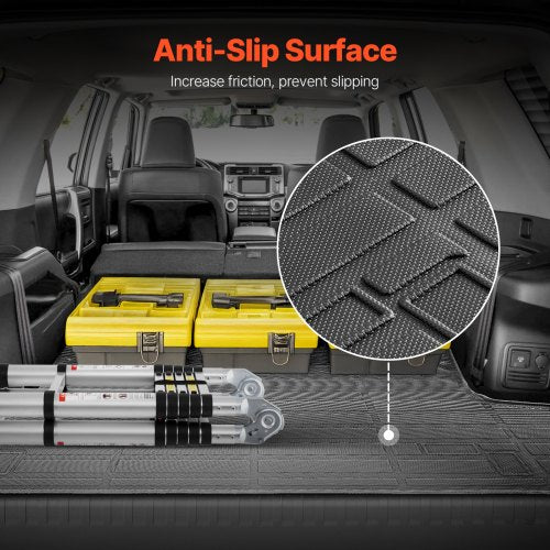 Cargo Mat Compatible with Toyota 4Runner 7 Seater 20102024 without Sliding