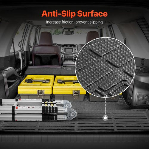 Cargo Mats Compatible with 20162022 20232024 Honda Pilot Custom Fit TPE