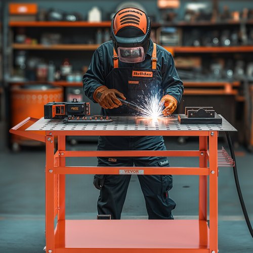 Welding Table 40 x 24 Welding Workbench Table with 800LBS Static Weight
