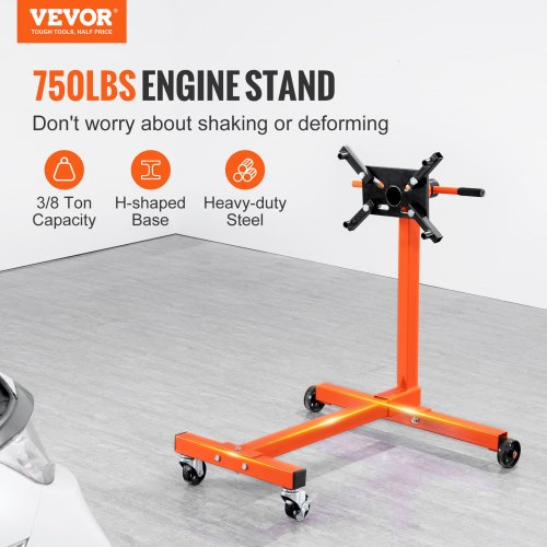 Engine Stand 750 lbs 38 Ton Rotating Engine Motor Stand with 360 Degree