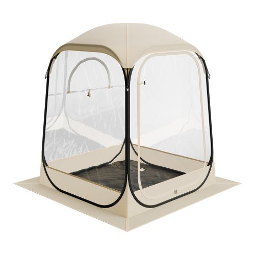 Pop up Sports Tent 50x50 in Clear Bubble Tent for 1 Person Waterproof