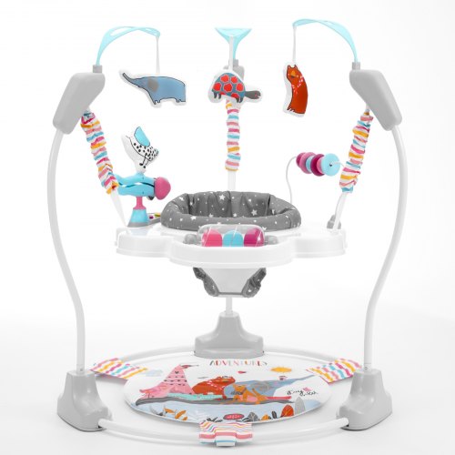 Baby Bouncer Baby Activity Center 360° Rotation Adjustable Height