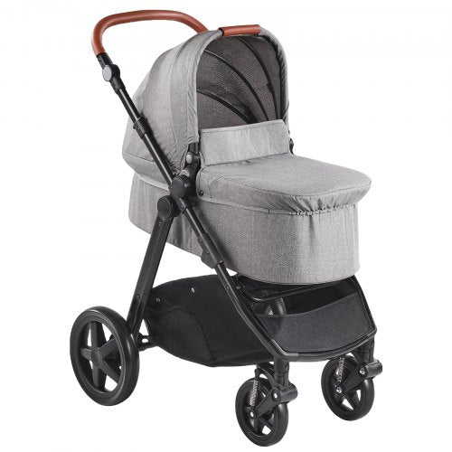 Travel System Stroller with Infant Bassinet 2in1 Baby Cradle Stroller