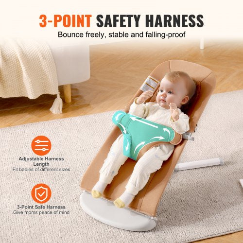 Baby Bouncer Folding Bouncer Seat for Babies 09 Months Newborn Bouncer