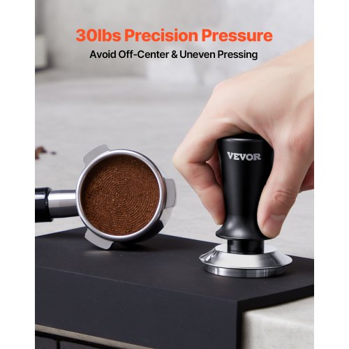 Espresso Tamper 58mm Spring Loaded Coffee Tamper 30 lbs Tamper Tool