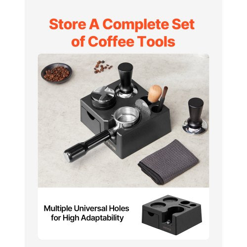 Espresso Tamping Station ABS Material 7in1 Multifunctional Tamping