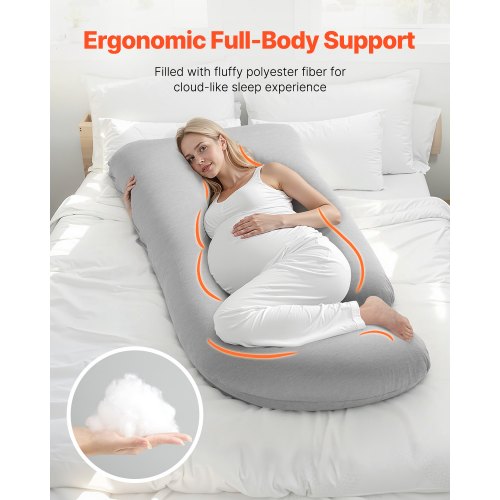 Pregnancy Pillow GShaped Maternity Pillow for Sleeping FullBody Support