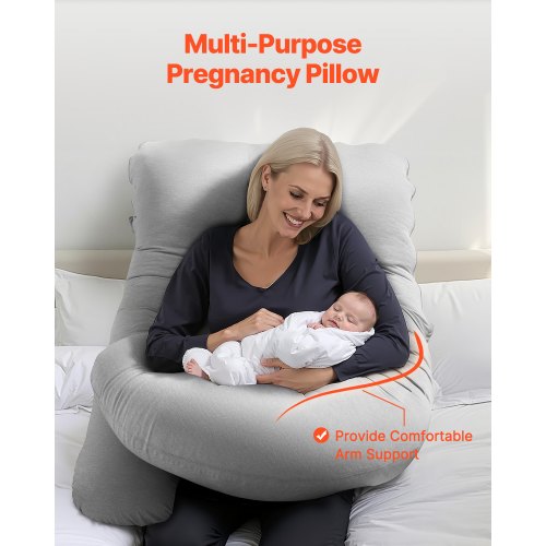 Pregnancy Pillow GShaped Maternity Pillow for Sleeping FullBody Support