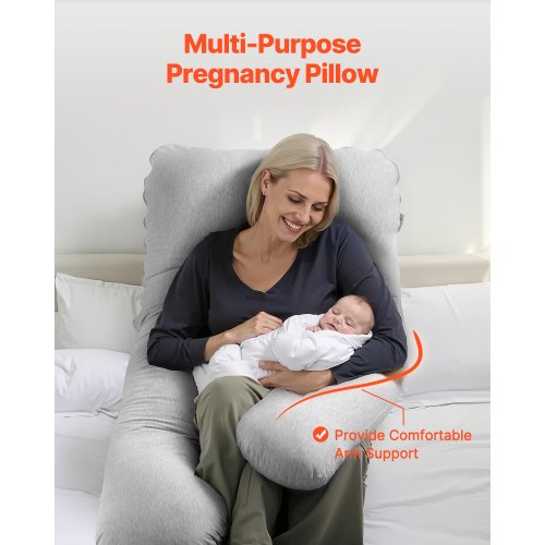 Pregnancy Pillow UShaped Full Body Maternity Pillow for Pregnant Women