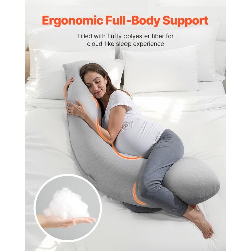Pregnancy Pillows for Side Sleeping LShaped Maternity Pillow for Pregnant