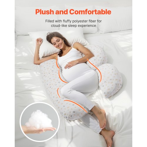 Pregnancy Pillows for Sleeping Adjustable Maternity Pillow for Pregnant