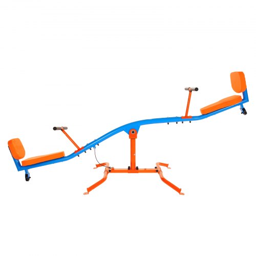 Kids Seesaw 300 lbs Load Capacity Sit and Spin Teeter Totter with EasyGrip