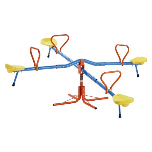 Kids Seesaw 110 lbs Load Capacity per Seat Sit and Spin Teeter Totter