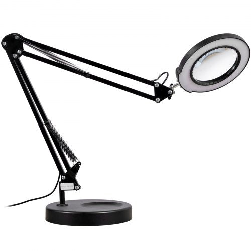 Magnifying Glass with Light and Stand 5X Magnifying Lamp 43 Glass Lens