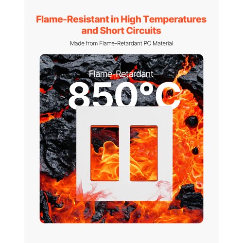 Rocker Light Switch Wall Plates 2Gang Decorative Outlet CoversStandard