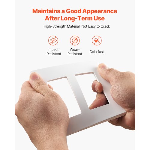 Rocker Light Switch Wall Plates 2Gang Decorative Outlet CoversStandard