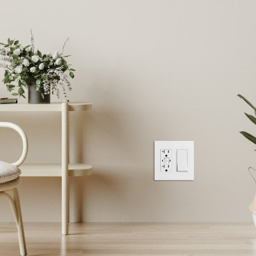 Rocker Light Switch Wall Plates 2Gang Decorative Outlet CoversStandard