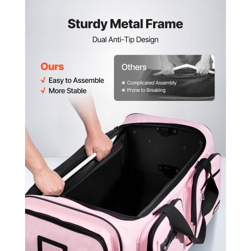 Dance Bag with Garment Rack 29 Inch Rolling Dance Duffel with Wheels USB