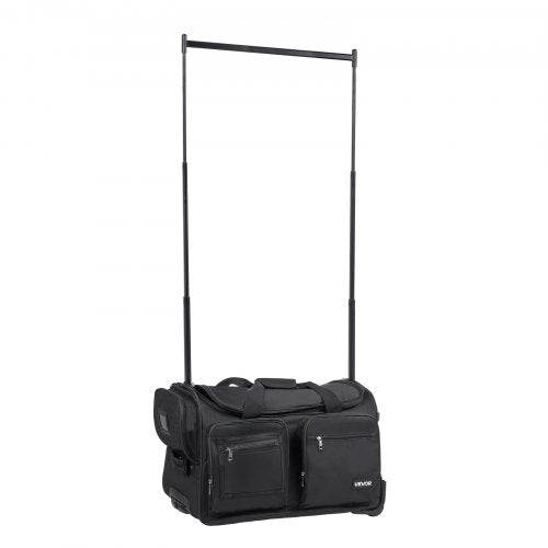 Dance Bag with Garment Rack 23 Inch Rolling Dance Duffel with Wheels USB