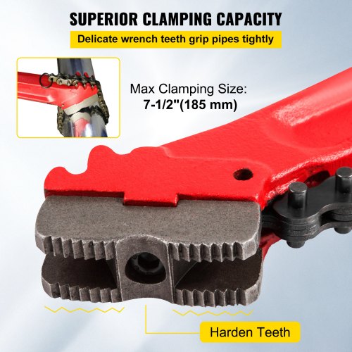 Chain Wrench Pipe 36inchHeavy Duty Oil Filter Chain Wrench Capacity 412